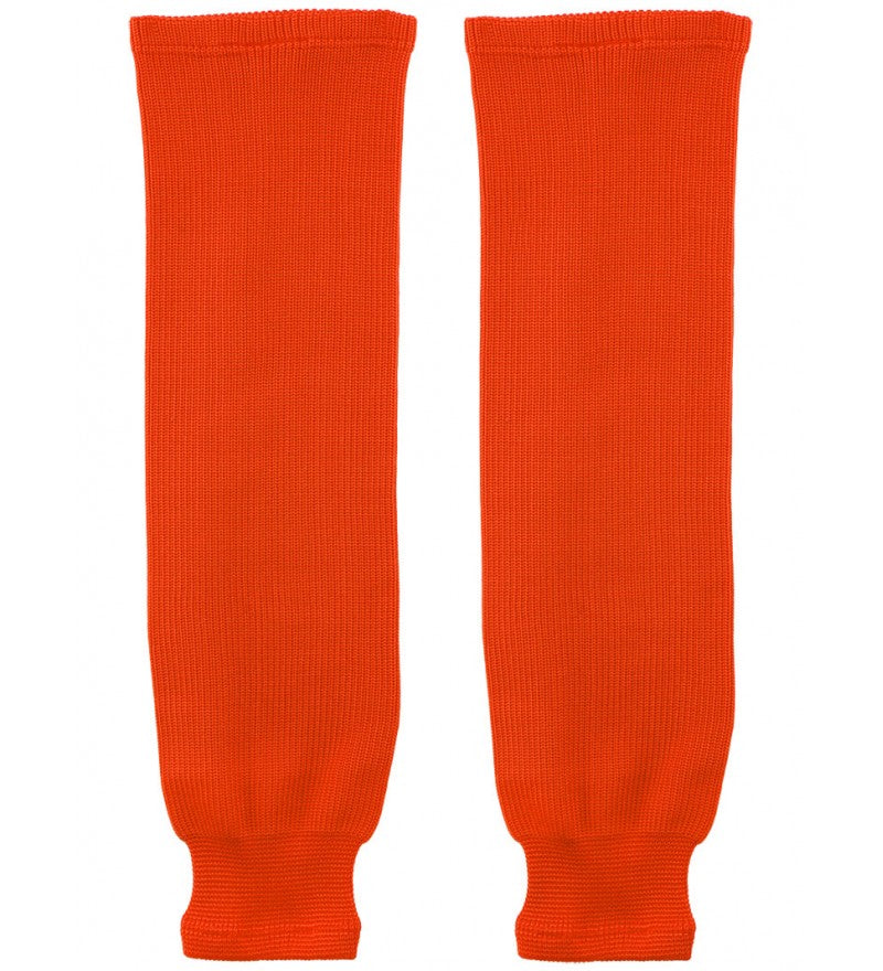 Nouvelles chaussettes de hockey Bauer Knit (orange)